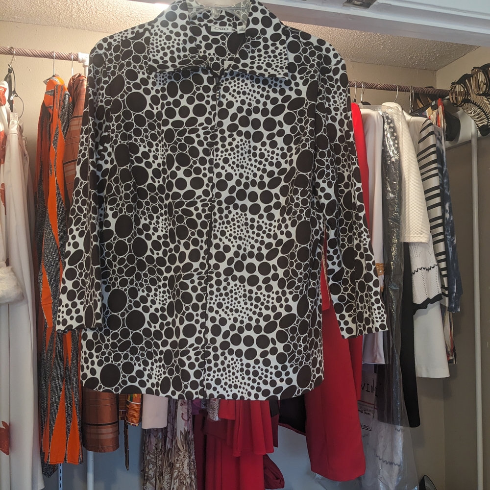 Polka Dot Women's Top